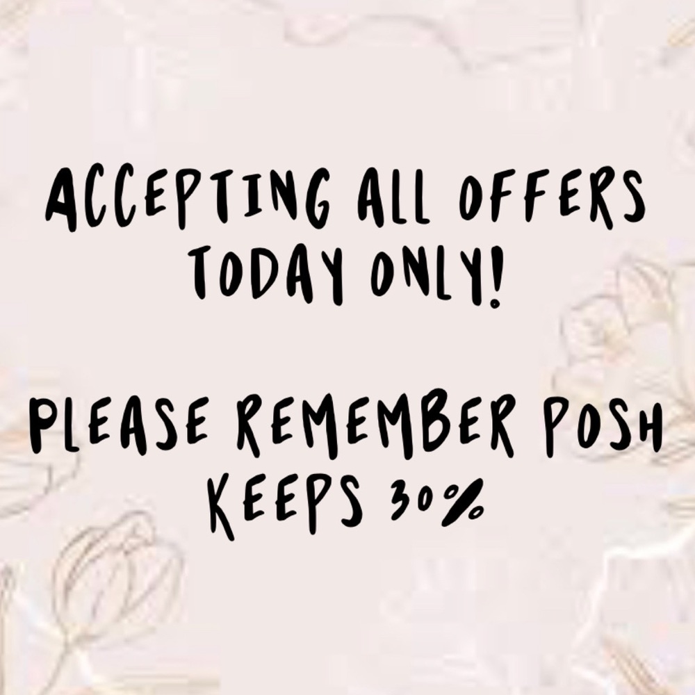 Closet clearout! Accepting all reasonable offers today only!